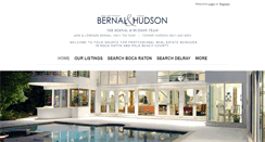 Desktop Screenshot of bernalandhudson.com